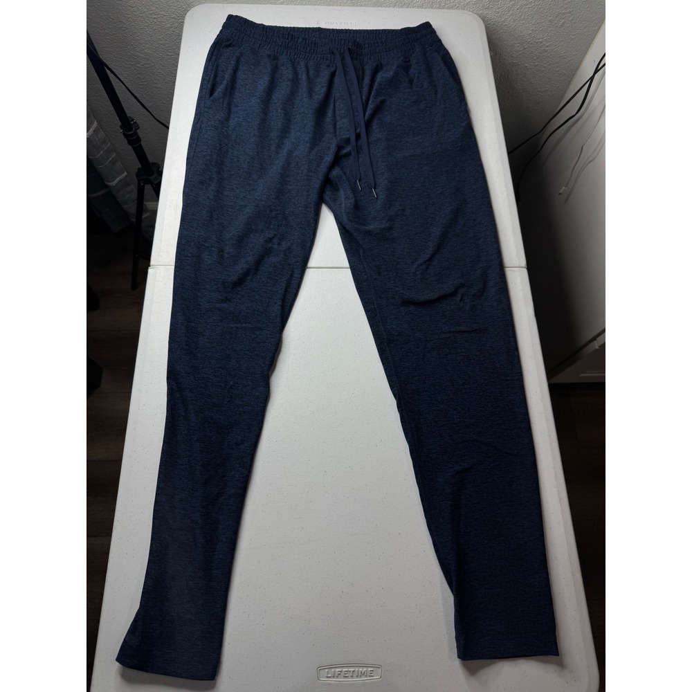 Outdoor Voices CloudKnit Sweatpants Mens Large Navy Blue Heathered Joggers‎